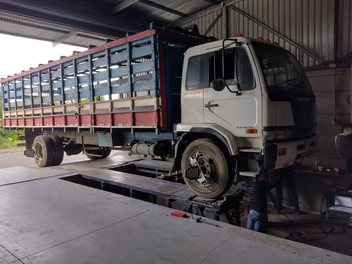 Tramado para vehículos de carga pesada